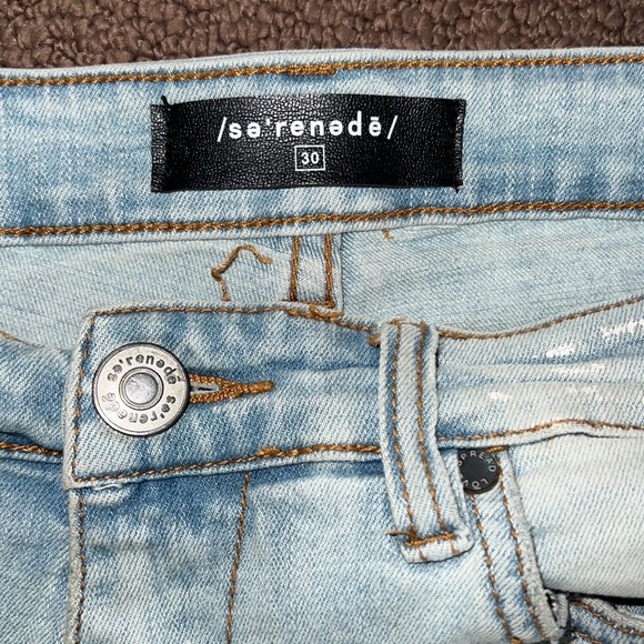 COPY - SERENADE “GOD SPEED” JEANS SIZE 30 - Picture 3 of 3